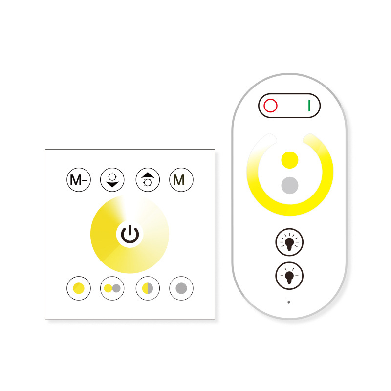 Tunable White LED Touch Panel Controller With RF Remote Tunable White LED Touch Panel Controller With RF Remote